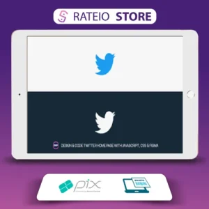 Design and Code Twitter Home Page with JavaScript, CSS & Figma - Hossein Boroji [INGLÊS]
