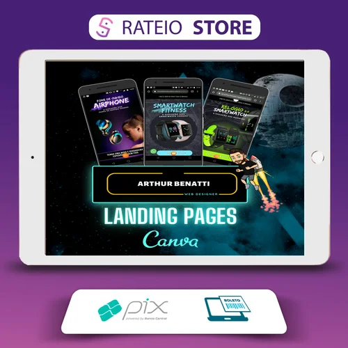 Landing Canva - Arthur Benatti