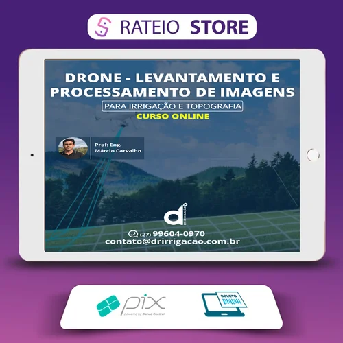 Drone Levantamento e Processamento de Imagens - Drone Valk